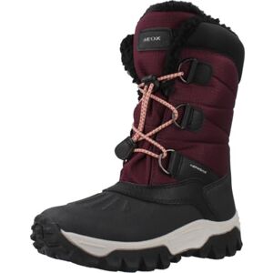 Geox J Himalaya Girl B AB Snow Boot, Bordeaux/Black, 5 UK Child Geox J Himalaya Girl B AB Snow Boot, Bordeaux/Black, 5 UK Child