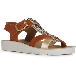 Geox Girls J Costarei Gi Sandal, Biscuit Platinum, 9 UK Child Geox Girls J Costarei Gi Sandal, Biscuit Platinum, 9 UK Child