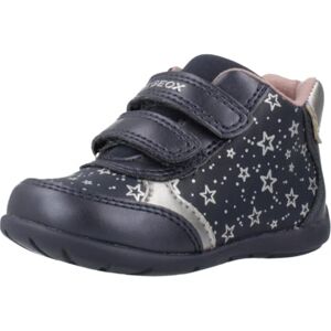 Geox Baby ELTHAN Girl B Sneaker, Blue, 1 UK Child Geox Baby ELTHAN Girl B Sneaker, Blue, 1 UK Child