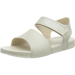 Fitflop Unisex Kids Kids Iqushion Pearlised Sandal With Backstrap Flip Flop, Silver, 1 UK Fitflop Unisex Kids Kids Iqushion Pearlised Sandal With Backstrap Flip Flop, Silver, 1 UK