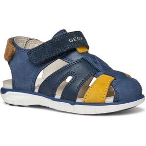 Geox Baby B Sandal Delhi BOY, Dk Navy/Dk Yellow, 6 UK Child Geox Baby B Sandal Delhi BOY, Dk Navy/Dk Yellow, 6 UK Child