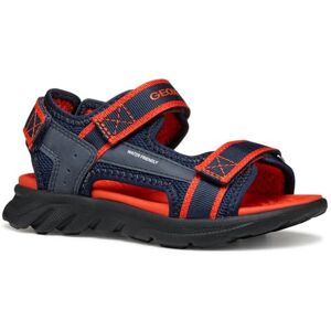 Geox Boys J Airadyum Bo Sandal, Navy Red, 11 UK Child Geox Boys J Airadyum Bo Sandal, Navy Red, 11 UK Child