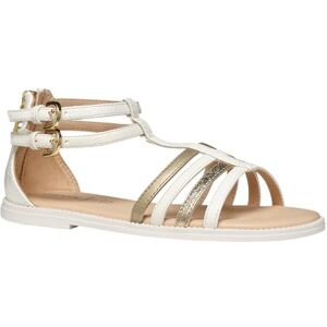 Geox J Sandal Karly Girl, White/Platinum, 11 UK Child Geox J Sandal Karly Girl, White/Platinum, 11 UK Child