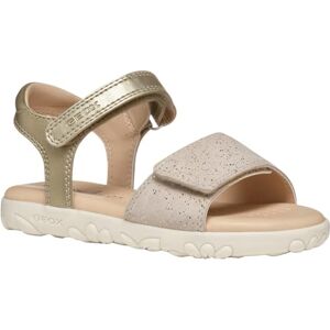 Geox J Sandal Haiti Girl, Lt Gold, 10 UK Child Geox J Sandal Haiti Girl, Lt Gold, 10 UK Child