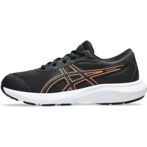 ASICS Boys Contend 9 Gs Sneaker, Black Saxon Green, 6 UK ASICS Boys Contend 9 Gs Sneaker, Black Saxon Green, 6 UK
