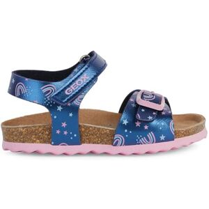 Geox Baby B Chalki Girl Sandal, Navy Lt Pink, 3.5 UK Child Geox Baby B Chalki Girl Sandal, Navy Lt Pink, 3.5 UK Child
