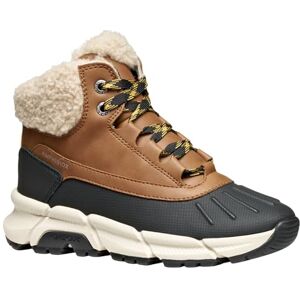 Geox Boy's J Flexyper Plus Ankle Boot, Brown Yellow, 3 UK Geox Boy's J Flexyper Plus Ankle Boot, Brown Yellow, 3 UK