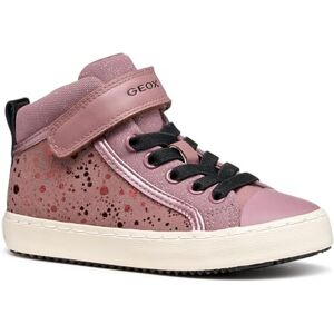 Geox Junior J Kalispera Girl Sneakers, Dk Rose/Black, 37 EU Geox Junior J Kalispera Girl Sneakers, Dk Rose/Black, 37 EU