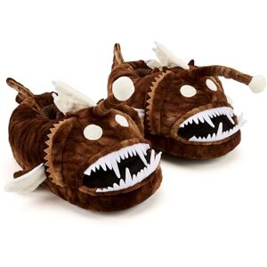 Zappi Co Angler Fish 3D Design Kids' Soft Slippers, Comfortable Indoor House Shoes for Boys and Girls (UK Size 3.5-5) Zappi Co Angler Fish 3D Design Kids' Soft Slippers, Comfortable Indoor House Shoes for Boys and Girls (UK Size 3.5-5)