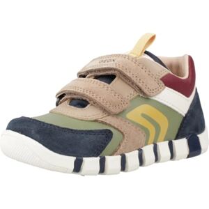 Geox Baby B IUPIDOO BOY First Walker Shoe, Navy/Pistachio, 3.5 UK Child Geox Baby B IUPIDOO BOY First Walker Shoe, Navy/Pistachio, 3.5 UK Child
