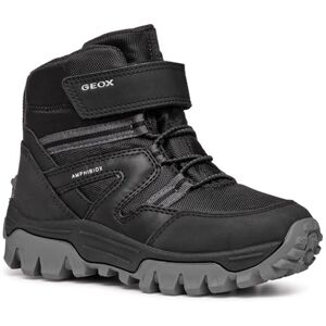 Geox J HIMALAYA BOY B ABX, Ankle Boot, Black, Geox J HIMALAYA BOY B ABX, Ankle Boot, Black,