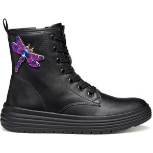 Geox J Phaolae Girl Ankle Boot, Black, 10 UK Child Geox J Phaolae Girl Ankle Boot, Black, 10 UK Child