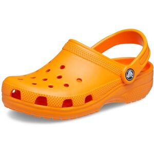 Crocs Unisex Kids Classic Clog K Clogs, Orange Zing, 1 UK Crocs Unisex Kids Classic Clog K Clogs, Orange Zing, 1 UK