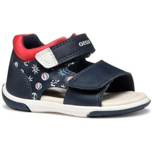Geox Baby B Sandal ZAPITO BOY, Navy/Red, 4.5 UK Child Geox Baby B Sandal ZAPITO BOY, Navy/Red, 4.5 UK Child