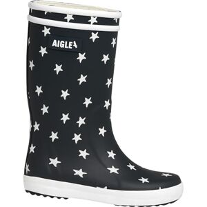 Aigle Unisex Kid's Lolly Pop Play2 Rain Boot, Navy Star, 1 UK Aigle Unisex Kid's Lolly Pop Play2 Rain Boot, Navy Star, 1 UK