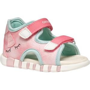 Geox Boy's Girl's B Sandal IUPIDOO Gir, Salmon/White, 6 UK Child Geox Boy's Girl's B Sandal IUPIDOO Gir, Salmon/White, 6 UK Child