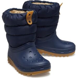 Crocs Unisex Kids, Classic Neo Puff Boot K, Navy/Gum, 2 UK Child Crocs Unisex Kids, Classic Neo Puff Boot K, Navy/Gum, 2 UK Child