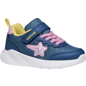 Geox Junior J Sprintye Girl Sneakers Avio/Pink, 33 EU Geox Junior J Sprintye Girl Sneakers Avio/Pink, 33 EU