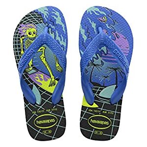 Havaianas Radical, Unisex Kids’ Flip Flops, Multicolour (Black/Blue Star 3768), 8.5 (27/28 EU) Havaianas Radical, Unisex Kids’ Flip Flops, Multicolour (Black/Blue Star 3768), 8.5 (27/28 EU)