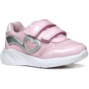 Geox Baby B SPRINTYE Girl A Sneaker, Pink/Silver, 5 UK Child Geox Baby B SPRINTYE Girl A Sneaker, Pink/Silver, 5 UK Child