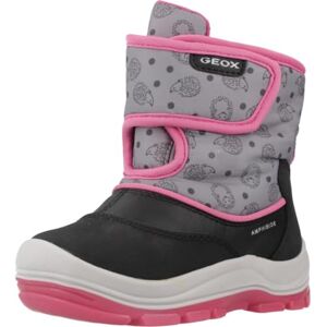 Geox Baby FLANFIL Girl B ABX Snow Boot, Black/Fuchsia, 5 UK Child Geox Baby FLANFIL Girl B ABX Snow Boot, Black/Fuchsia, 5 UK Child