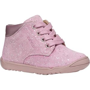 Geox Baby B MACCHIA Girl A Sneaker, Pink, 1 UK Child Geox Baby B MACCHIA Girl A Sneaker, Pink, 1 UK Child