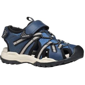 Geox J Borealis BOY B Sandal, Denim/Grey, 11 UK Child Geox J Borealis BOY B Sandal, Denim/Grey, 11 UK Child