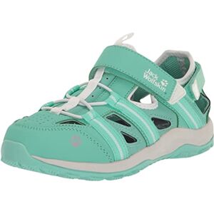 Jack Wolfskin Boy's Unisex Kids Sun Climber K Sandal, Light Green/White, 10 UK Child Jack Wolfskin Boy's Unisex Kids Sun Climber K Sandal, Light Green/White, 10 UK Child