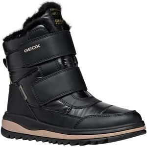 Geox J ADELHIDE Girl B AB Snow Boot, Black, 2.5 UK Geox J ADELHIDE Girl B AB Snow Boot, Black, 2.5 UK