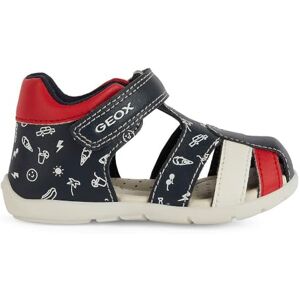 Geox Baby B Elthan Boy C Sandal, Navy red, 3 UK Child Geox Baby B Elthan Boy C Sandal, Navy red, 3 UK Child