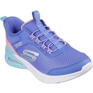 Skechers Girl's Microspec Max Color Trifecta Sneaker, Blue Synthetic/Multi Trim, 11.5 UK Skechers Girl's Microspec Max Color Trifecta Sneaker, Blue Synthetic/Multi Trim, 11.5 UK