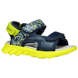 Geox Boys J Airadyum Bo Sandal, Navy Lime, 12.5 UK Geox Boys J Airadyum Bo Sandal, Navy Lime, 12.5 UK