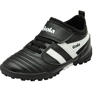 Gola Ceptor Turf QF (Quick Fasten) Football Child, Black/White, 13 UK Gola Ceptor Turf QF (Quick Fasten) Football Child, Black/White, 13 UK