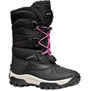 Geox Girls Jhimalayagirlbab Knee High Boot, Black Fuchsia, 12.5 UK Geox Girls Jhimalayagirlbab Knee High Boot, Black Fuchsia, 12.5 UK