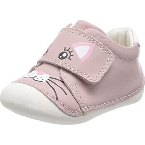 Geox Baby Girls B TUTIM First Walker Shoe, Old Rose, 2.5 UK Child Geox Baby Girls B TUTIM First Walker Shoe, Old Rose, 2.5 UK Child