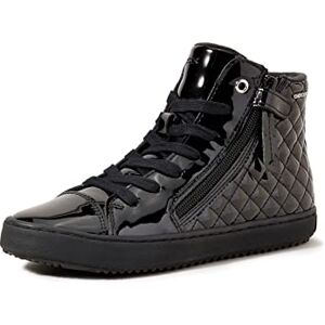 Geox Girl's J Kalispera Girl D Sneakers, Black, 9 UK Geox Girl's J Kalispera Girl D Sneakers, Black, 9 UK