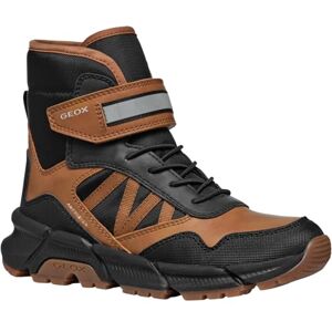 Geox Boys J Flexyper Plus Boy Snow Boot, Tobacco Black, 4.5 UK Geox Boys J Flexyper Plus Boy Snow Boot, Tobacco Black, 4.5 UK