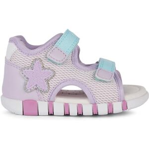 Geox Baby Girls B Iupidoo Gir Sandal, Pink Lilac, 5 UK Child Geox Baby Girls B Iupidoo Gir Sandal, Pink Lilac, 5 UK Child