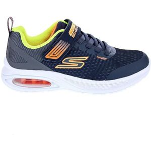 Skechers Microspec Max Advance Squad-Pacer Sneaker, Navy Textile/Synthetic/Multi Trim, 9.5 UK Child Skechers Microspec Max Advance Squad-Pacer Sneaker, Navy Textile/Synthetic/Multi Trim, 9.5 UK Child