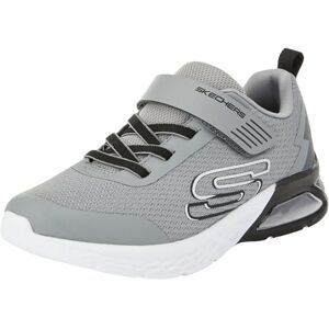 Skechers Boys Trainers, Gray Textile/Synthetic/Black Trim, 13 UK Skechers Boys Trainers, Gray Textile/Synthetic/Black Trim, 13 UK