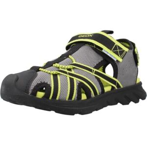 Geox J Sandal AIRADYUM BO, Grey/Lime, 10 UK Child Geox J Sandal AIRADYUM BO, Grey/Lime, 10 UK Child