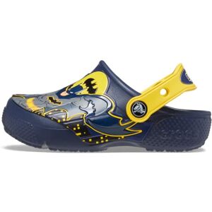 Crocs Unisex Kids Fl Batman Patch K Clog, Navy, 3 UK Crocs Unisex Kids Fl Batman Patch K Clog, Navy, 3 UK
