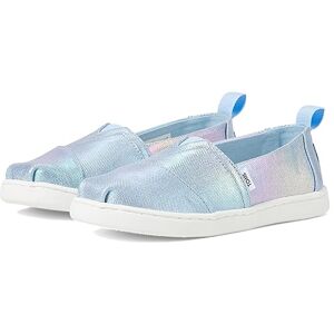 TOMS Girl's Classic Alpargata Loafer Flat, Multi Iridescent Canvas, 5 UK TOMS Girl's Classic Alpargata Loafer Flat, Multi Iridescent Canvas, 5 UK