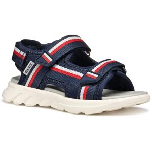 Geox Boys J Airadyum Bo Sandal, Navy Red, 0.5 UK Geox Boys J Airadyum Bo Sandal, Navy Red, 0.5 UK