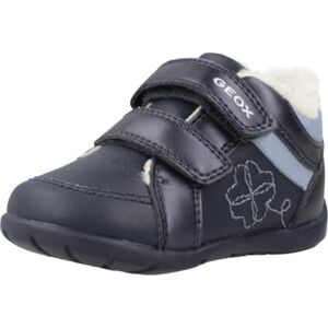 Geox Baby B ELTHAN Girl A Sneaker, 5 UK Child Blue Geox Baby B ELTHAN Girl A Sneaker, 5 UK Child Blue