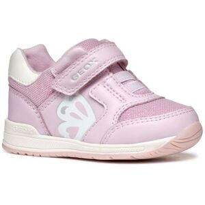 Geox B RISHON Girl A, Baby Mädchen Sneaker, Pink/Off White, Geox B RISHON Girl A, Baby Mädchen Sneaker, Pink/Off White,
