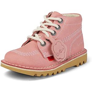 Kickers Infant Unisex Kick Hi Classic Ankle Boots with Zip Extra Comfortable Added Durability Premium Quality, Pink, 11 UK Child Kickers Infant Unisex Kick Hi Classic Ankle Boots with Zip Extra Comfortable Added Durability Premium Quality, Pink, 11 UK Child