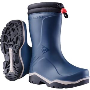 Dunlop Kids Blizzard Unisex Winter Safety Insulated Fashion Thermal Boots, Blue, Waterproof and Chemical Resistant PVC Wellies with Fur Lining and Traction Outsole for Outdoor Fun EU24, UK7 Dunlop Kids Blizzard Unisex Winter Safety Insulated Fashion Thermal Boots, Blue, Waterproof and Chemical Resistant PVC Wellies with Fur Lining and Traction Outsole for Outdoor Fun EU24, UK7