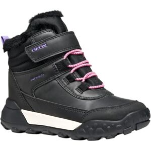 Geox Girls Jtrekkyupgirlbab Ankle Boot, Black Lilac, 12.5 UK Geox Girls Jtrekkyupgirlbab Ankle Boot, Black Lilac, 12.5 UK