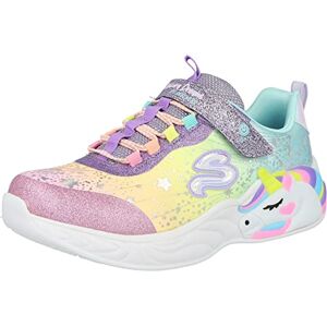 Skechers Girl's Unicorn Dreams Sneaker, Purple Textile Multi Trim, 13.5 UK Skechers Girl's Unicorn Dreams Sneaker, Purple Textile Multi Trim, 13.5 UK